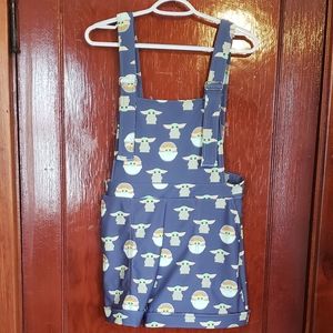 Blackmilk The Child Short Overalls